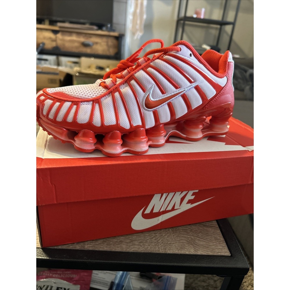 NIB Nike Shox TL GS Size 6.5 Y Shoes Pink/White/Red IQ5090663 Women's Size 8